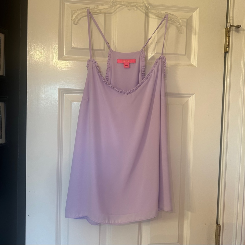 Lilly Pulitzer lavender tank top